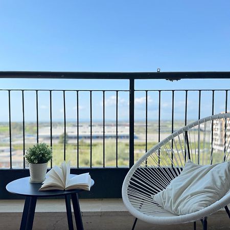 Sunset Escape Apartment - Panoramic Terrace Fiumicino Ngoại thất bức ảnh